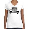 Women's Fine Jersey V-Neck Tee Women's Fine Jersey V-Neck Tee Thumbnail