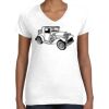 Women's Fine Jersey V-Neck Tee Women's Fine Jersey V-Neck Tee Thumbnail