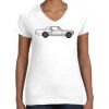 Women's Fine Jersey V-Neck Tee Women's Fine Jersey V-Neck Tee Thumbnail
