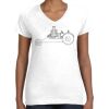 Women's Fine Jersey V-Neck Tee Women's Fine Jersey V-Neck Tee Thumbnail