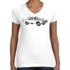 Women's Fine Jersey V-Neck Tee Women's Fine Jersey V-Neck Tee Thumbnail