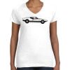 Women's Fine Jersey V-Neck Tee Women's Fine Jersey V-Neck Tee Thumbnail