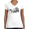 Women's Fine Jersey V-Neck Tee Women's Fine Jersey V-Neck Tee Thumbnail