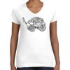 Women's Fine Jersey V-Neck Tee Women's Fine Jersey V-Neck Tee Thumbnail