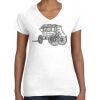 Women's Fine Jersey V-Neck Tee Women's Fine Jersey V-Neck Tee Thumbnail