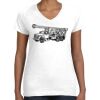 Women's Fine Jersey V-Neck Tee Women's Fine Jersey V-Neck Tee Thumbnail