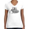 Women's Fine Jersey V-Neck Tee Women's Fine Jersey V-Neck Tee Thumbnail