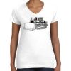 Women's Fine Jersey V-Neck Tee Women's Fine Jersey V-Neck Tee Thumbnail