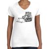 Women's Fine Jersey V-Neck Tee Women's Fine Jersey V-Neck Tee Thumbnail
