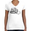 Women's Fine Jersey V-Neck Tee Women's Fine Jersey V-Neck Tee Thumbnail
