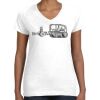 Women's Fine Jersey V-Neck Tee Women's Fine Jersey V-Neck Tee Thumbnail