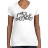 Women's Fine Jersey V-Neck Tee Women's Fine Jersey V-Neck Tee Thumbnail