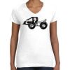 Women's Fine Jersey V-Neck Tee Women's Fine Jersey V-Neck Tee Thumbnail