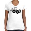 Women's Fine Jersey V-Neck Tee Women's Fine Jersey V-Neck Tee Thumbnail