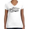 Women's Fine Jersey V-Neck Tee Women's Fine Jersey V-Neck Tee Thumbnail