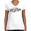 Women's Fine Jersey V-Neck Tee Women's Fine Jersey V-Neck Tee Thumbnail
