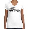 Women's Fine Jersey V-Neck Tee Women's Fine Jersey V-Neck Tee Thumbnail
