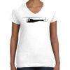 Women's Fine Jersey V-Neck Tee Women's Fine Jersey V-Neck Tee Thumbnail