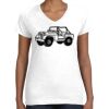 Women's Fine Jersey V-Neck Tee Women's Fine Jersey V-Neck Tee Thumbnail