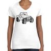 Women's Fine Jersey V-Neck Tee Women's Fine Jersey V-Neck Tee Thumbnail