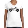 Women's Fine Jersey V-Neck Tee Women's Fine Jersey V-Neck Tee Thumbnail