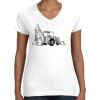 Women's Fine Jersey V-Neck Tee Women's Fine Jersey V-Neck Tee Thumbnail