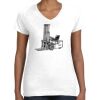 Women's Fine Jersey V-Neck Tee Women's Fine Jersey V-Neck Tee Thumbnail