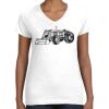 Women's Fine Jersey V-Neck Tee Women's Fine Jersey V-Neck Tee Thumbnail