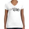 Women's Fine Jersey V-Neck Tee Women's Fine Jersey V-Neck Tee Thumbnail