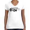 Women's Fine Jersey V-Neck Tee Women's Fine Jersey V-Neck Tee Thumbnail