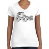 Women's Fine Jersey V-Neck Tee Women's Fine Jersey V-Neck Tee Thumbnail