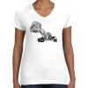 Women's Fine Jersey V-Neck Tee Women's Fine Jersey V-Neck Tee Thumbnail