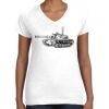Women's Fine Jersey V-Neck Tee Women's Fine Jersey V-Neck Tee Thumbnail