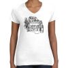Women's Fine Jersey V-Neck Tee Women's Fine Jersey V-Neck Tee Thumbnail
