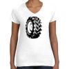 Women's Fine Jersey V-Neck Tee Women's Fine Jersey V-Neck Tee Thumbnail