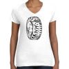 Women's Fine Jersey V-Neck Tee Women's Fine Jersey V-Neck Tee Thumbnail