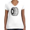 Women's Fine Jersey V-Neck Tee Women's Fine Jersey V-Neck Tee Thumbnail