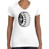 Women's Fine Jersey V-Neck Tee Women's Fine Jersey V-Neck Tee Thumbnail