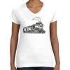 Women's Fine Jersey V-Neck Tee Women's Fine Jersey V-Neck Tee Thumbnail
