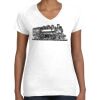 Women's Fine Jersey V-Neck Tee Women's Fine Jersey V-Neck Tee Thumbnail