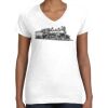 Women's Fine Jersey V-Neck Tee Women's Fine Jersey V-Neck Tee Thumbnail