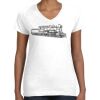 Women's Fine Jersey V-Neck Tee Women's Fine Jersey V-Neck Tee Thumbnail