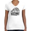 Women's Fine Jersey V-Neck Tee Women's Fine Jersey V-Neck Tee Thumbnail