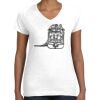 Women's Fine Jersey V-Neck Tee Women's Fine Jersey V-Neck Tee Thumbnail