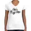 Women's Fine Jersey V-Neck Tee Women's Fine Jersey V-Neck Tee Thumbnail