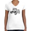 Women's Fine Jersey V-Neck Tee Women's Fine Jersey V-Neck Tee Thumbnail