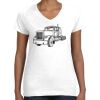 Women's Fine Jersey V-Neck Tee Women's Fine Jersey V-Neck Tee Thumbnail