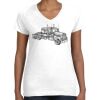 Women's Fine Jersey V-Neck Tee Women's Fine Jersey V-Neck Tee Thumbnail