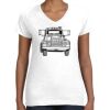 Women's Fine Jersey V-Neck Tee Women's Fine Jersey V-Neck Tee Thumbnail