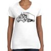 Women's Fine Jersey V-Neck Tee Women's Fine Jersey V-Neck Tee Thumbnail
